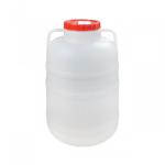 Бочка 15л с крышкой навес ручки микс Башпласт/М044 (м)