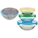 Набор салатников стекл 3шт INSALATO (0,36/0,51/0,92л) Маллони СКР/007177