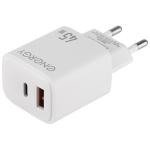 Зарядное устройство USB/Type-C 3А 220В белое/ЕТ-42/109941