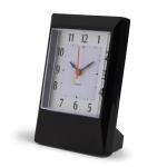 Будильник кварц 14*10*4,5см черный корпус Классика/В10-001