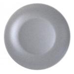Тарелка десертная керам 21см Alfa Серый мрамор МФК/PT044021F647