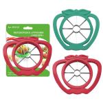 Яблокорезка с ручками Эконом 15см 2цв Мультидом/AN53-28