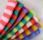 Мочалка д/тела Махровая 12*45см микс/1847138