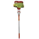 Швабра отжим Умничка Эконом насадка ПВА 1рол телескоп ручка 120см Мультипласт/KWL10207 АКЦИЯ