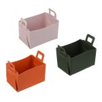 Корзина для хранения полиуретан 15*13*10см 3 цвета Ветта/414-002/20105