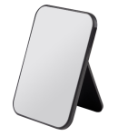 Зеркало настольное косметическое 10*15см черное Рыжий кот/108717