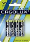Элемент питания алкалиновый Ergolux на блистере 4 шт (мизин) LR03/286 BL4/481167