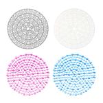 Коврик д/раковины ПВХ противоскользящий д29см Паутинка ГЦ/411-010