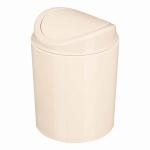 Контейнер д/мусора 1л с подвиж.крышкой бежевый Бытпласт/433282707