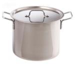 Кастрюля нерж сталь 30л д35см мет крышка сварн шов клепанные ручки Катунь/КТ-ОБ-31В/71705