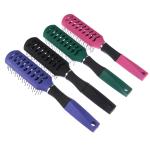 Расческа массажная пластик 23,5*4,2см Грани 4 цв ЮL/319-142
