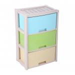 Комод 3-х секционный Колорит цветной 475х300х710 мм Башпласт/М7837 (м)