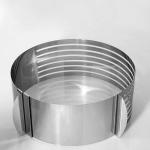 Кулинарная форма нерж сталь д16-32см д/слоеных блюд круг регулир МХТ/2231 ---