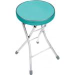 Табурет складной круг мягк сиденье бирюзовый Ника/ТБСК1/5 ------