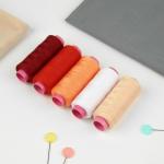 Набор ниток 5 шт 40/2 200м Багровый румянец/9316980