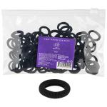 2 Набор резинок д/волос 100шт d2см черные СКР/109182