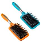 Расческа массажная пластик 25,5см 2цв ЮL/356-197