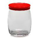 Банка д/сып продуктов стекл Чешни пласт крышка 0,92л БорскийСЗ/43004SLB