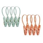 Прищепки д/белья пласт 8шт с петлями Ветта/453-138