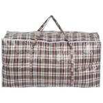 Сумка хозяйственная неткан Клетка 100*50*40см Рыжий кот СКР/008578