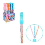 2 Мыльные пузыри гигантские с кнопкой 160мл 4цв (12)/460-040