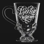 Кружка стекл 0,300л Весна идет Декостек/211-Г/Т00025300