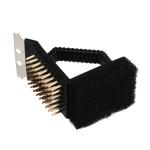 Щетка д/чистки гриля со скребком Грильбум/101-014