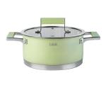 Кастрюля нерж сталь 2,1л Минт ст крышка п/уп Taller/TR-7172---