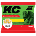 Тесто-брикет от серых крыс.с мумифицир эффектом вкус курица/гриб 100гр Крысиная отрава/4607060892741