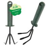 Рыхлитель садовый грабли 3 зуб 23*8,5*5см пласт ручка Мультидом/J83-3