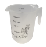 Кувшин пласт мерный 0,5л с рисунком Мультипласт/MPG9772 (80)