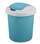 Контейнер с подвижной крышкой Vogue 12л небесный Пластик Репаблик/SV4044НБ 