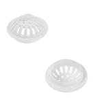 Пробка-ситечко д/ванной белая МХТ/1SDVR40_02 МИН 5ШТ