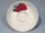 Блюдце фарфор 15см Клубника ДФЗ/3С0706