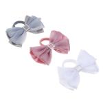 2 Резинка д/волос д10см полиэстер 3цв ШБ23-05 ЮL/322-041 (э)