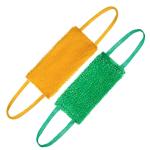 Мочалка д/тела банная с массаж слоем микс ГЦ/361-066