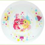 ПОНИ Тарелка стекл My Little Pony д19,5см МФК/MLPP195G-1