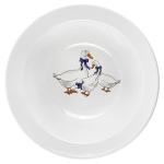 Миска фарфор 0,5л Гуси новые Дулевский ФЗ/101892