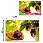 Доска разделочная малая LARANGE 20x30см стекло 4мм КВ/819-1694