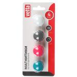 Магнит на холодильник для заметок 4шт Ветта/440-398