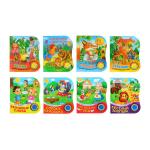 2 Книга интерактивная 1 кнопка 10 стр 15,2*18,5см 4диз Игроленд/272-879