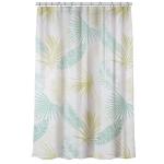 Штора д/ванной пева 180*180см 60 г/м2 Листья 017 Ветта/461-017