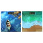 Весы напольные электронные 28*28см жк-диспл до180кг Релакс LEBEN/252-093