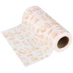 Набор салфеток в рулоне из спанлейса с перфорацией 25*30см 20шт Рыжий кот/008759