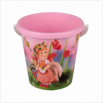 Ведро 1,5л детское Подружки Башпласт/М1645