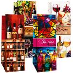 Пакет подарочный бумажный 36,2*12,3*7см Микс №4 4диз АП/04070452 КРАТНО 6ШТ