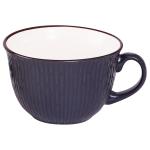 ШАРМ Кружка фарфор 0,45л тюльпан черный Аппетит ПЛТ/WWSHARM450-1