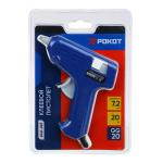 Термопистолет клеевой 20Вт 2 стержня 7мм Фалько ГЦ/GG-20/646-261