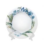 Акварельный букет Тарелка десертная 18 см стеклокерам МФК/NRP70T/5