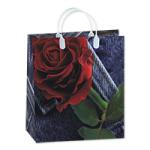 Пакет подарочный пластиковая ручка 26*23*10см Антелла/0167-28 (э)